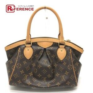 Louis Vuitton Monogram Tivoli Handbag Canvas Brown